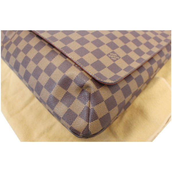Louis Vuitton Musette Salsa GM Damier Ebene Crossbody Bag corner view