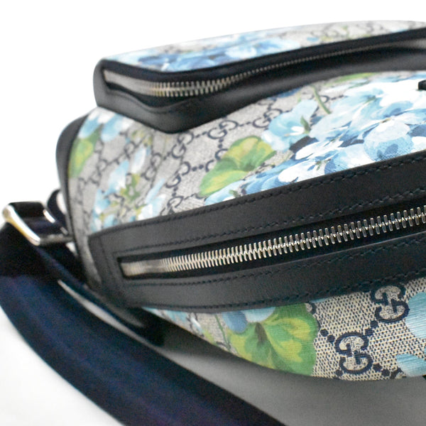 Gucci Blooms GG Supreme Monogram Backpack Blue - DDH