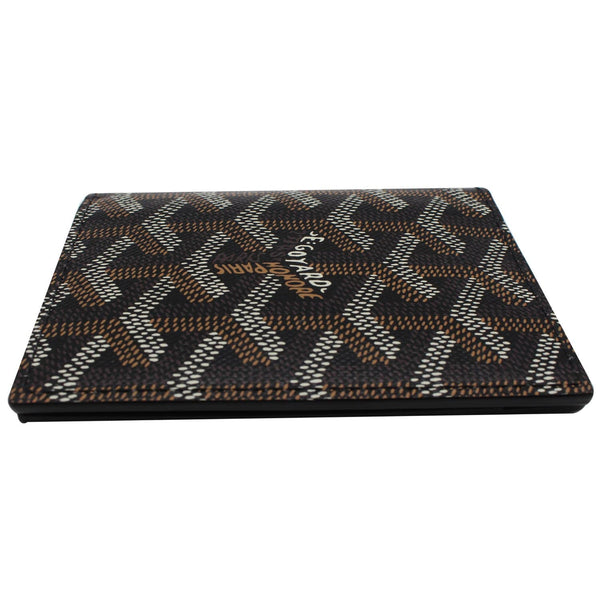 GOYARD Bi-Fold Coated Canvas Wallet Black