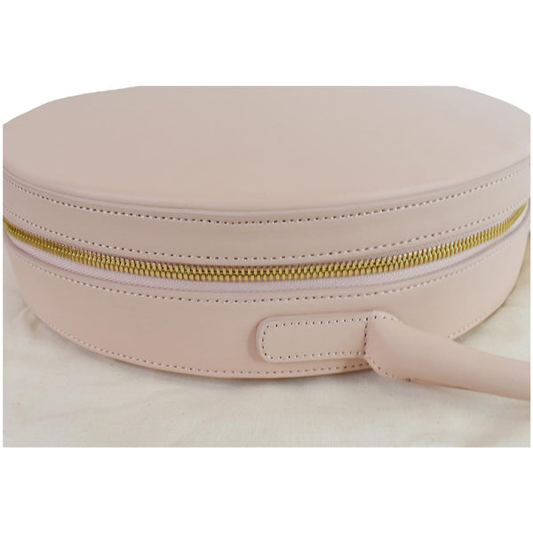 MANSUR GAVRIEL Large Circle Leather Tote Bag Pink