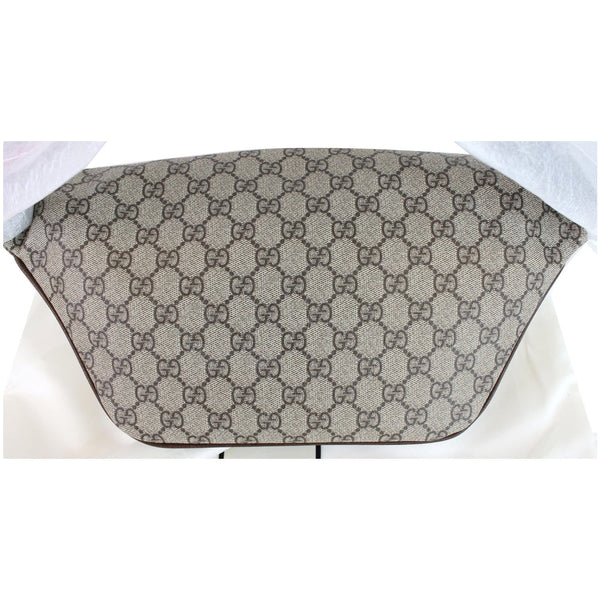 GUCCI Courrier GG Supreme Canvas Belt Waist Bum Bag Beige 529711