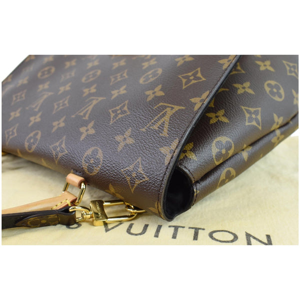 LOUIS VUITTON Marignan Monogram Canvas Messenger Shoulder Bag Brown
