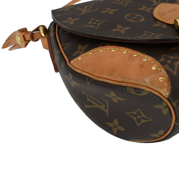 LOUIS VUITTON Saint Cloud NM MM Monogram Canvas Crossbody Bag Brown - Hot Deals