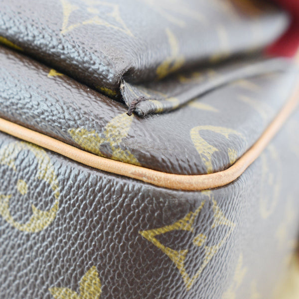 LOUIS VUITTON Viva Cite GM Monogram Canvas Shoulder Bag Brown