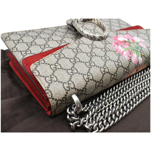 GUCCI Dionysus Small GG Blooms Shoulder Bag Beige 400249