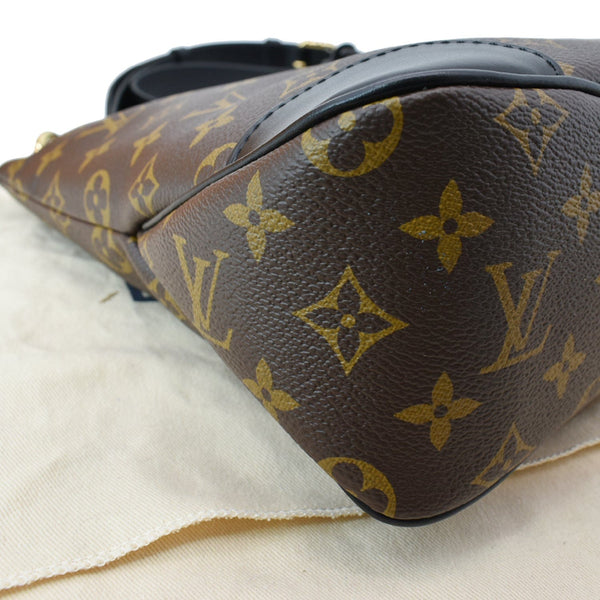 LOUIS VUITTON Odeon NM MM Monogram Shoulder Bag Black/Brown