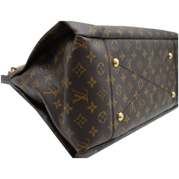 LOUIS VUITTON Artsy MM Monogram Canvas Hobo Bag Brown
