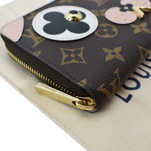 Louis Vuitton Valentine Dog Zippy Monogram Canvas Wallet