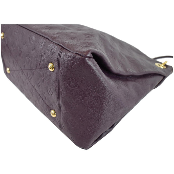 LOUIS VUITTON Artsy MM Empreinte Leather Shoulder Bag Aube