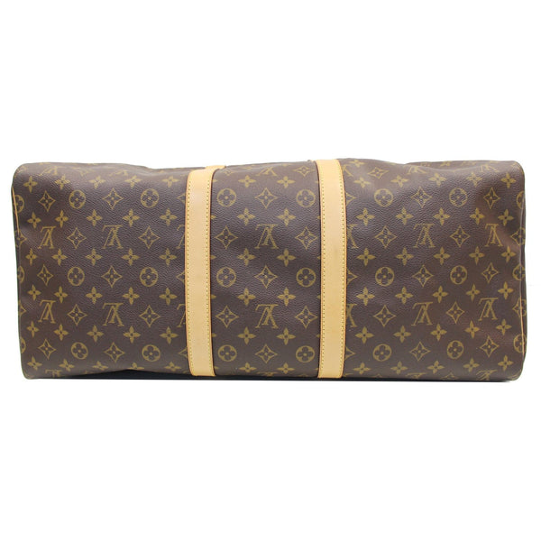 bottom View LV Keepall 55 Monogram Canvas Tour Bag