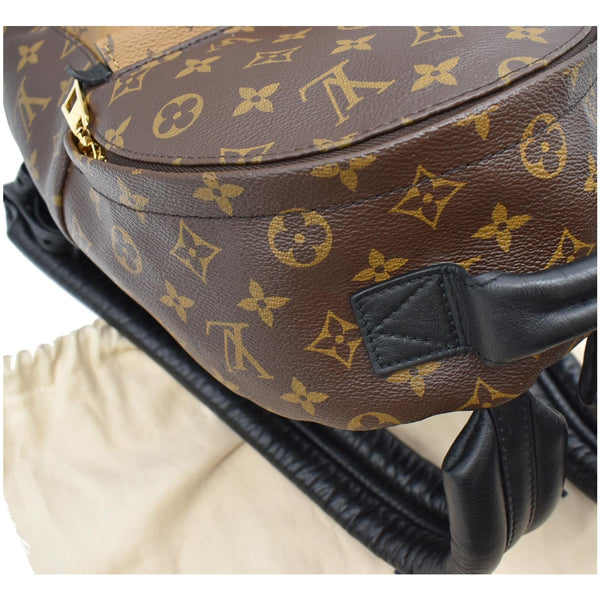 LOUIS VUITTON Palm Springs PM Monogram Reverse Canvas Backpack Brown