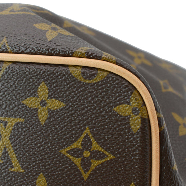 LOUIS VUITTON Palermo PM Monogram Canvas Shoulder Bag Brown