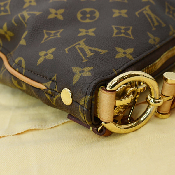 LOUIS VUITTON Sully PM Monogram Canvas Shoulder Bag Brown