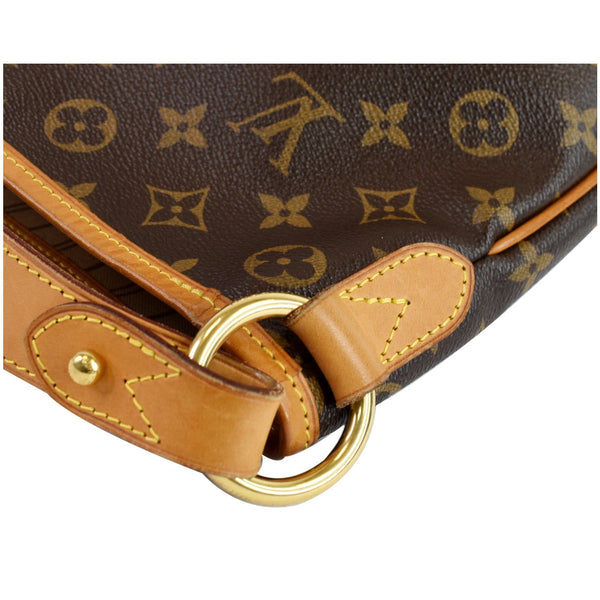 LOUIS VUITTON Delightful PM Monogram Canvas Shoulder Bag Brown