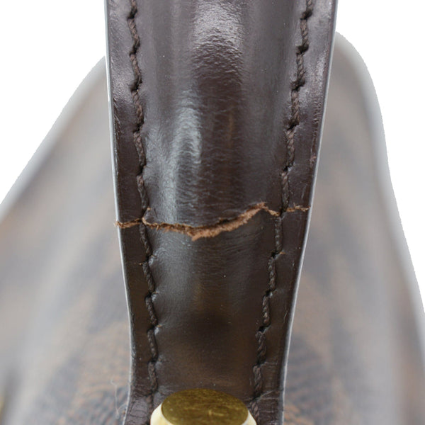 LOUIS VUITTON Bergamo PM Damier Ebene Shoulder Bag Brown