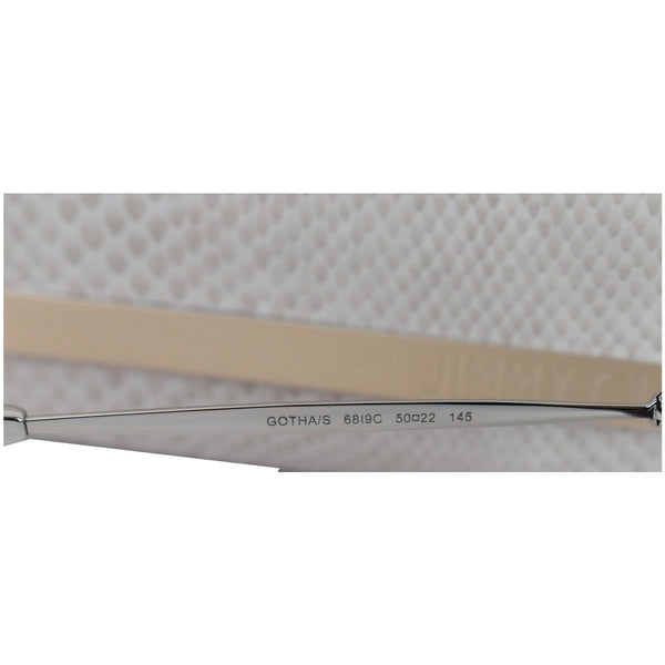 JIMMY CHOO Grey Gradient Round Sunglasses GOTHA/S 509C 50 - Final Sale