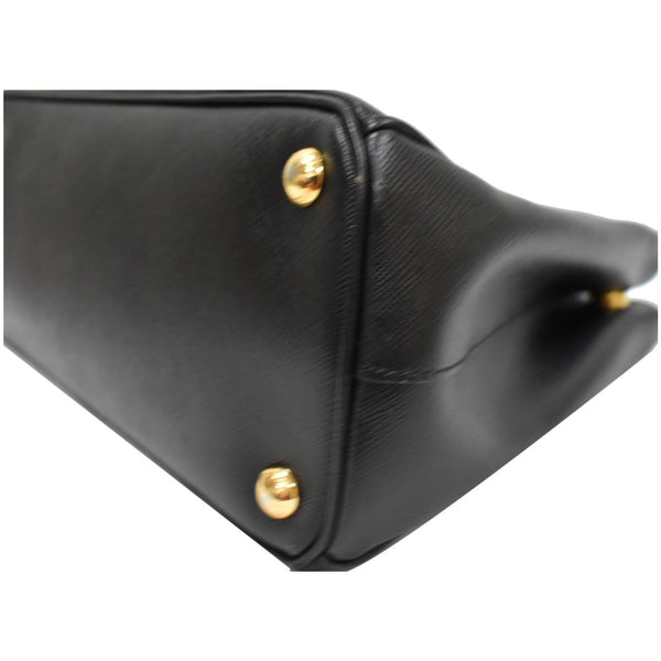 PRADA Galleria Small Saffiano Leather Tote Bag Black