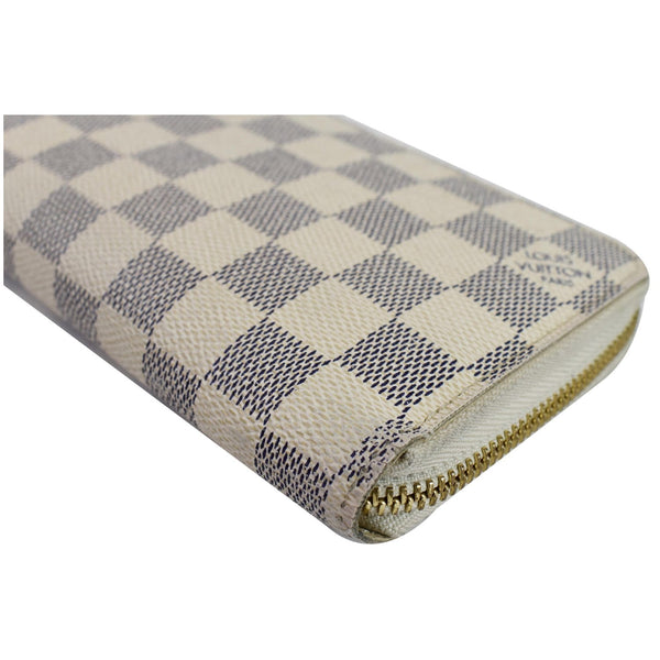 Louis Vuitton Damier Azur Zippy Wallet White