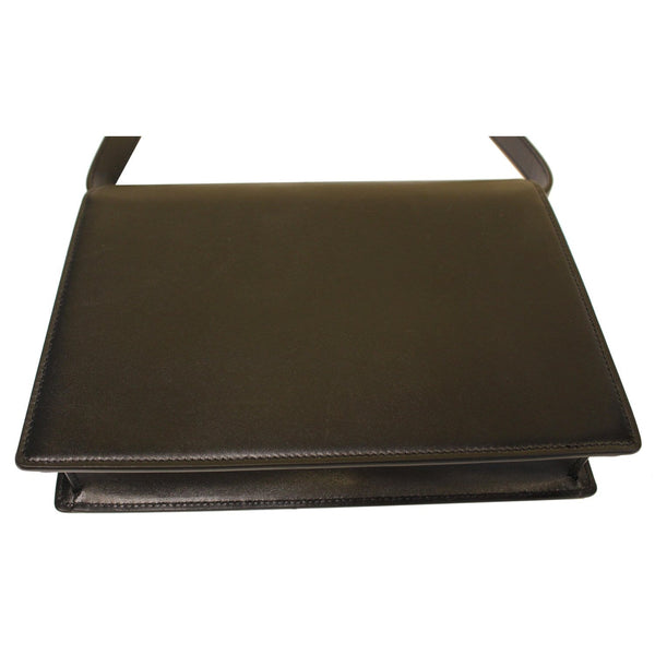 YVES SAINT LAURENT Small Margaux Leather Shoulder Bag Black - Last Call