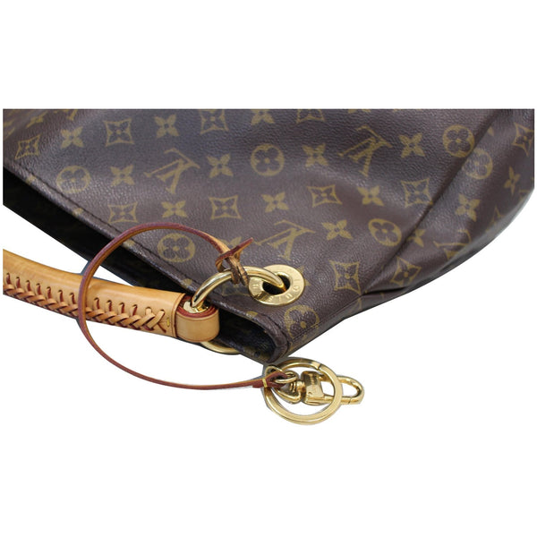 gold ring LV Artsy MM Monogram Canvas Women Bag