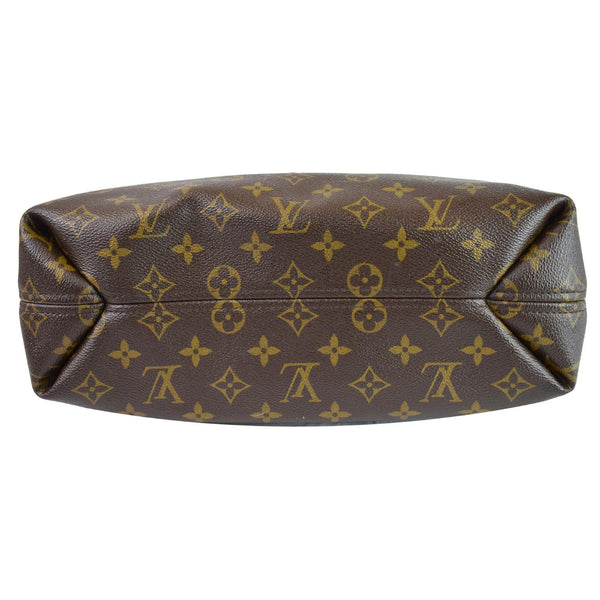 Louis Vuitton Sully PM Monogram Canvas Shoulder Bag falt bottom