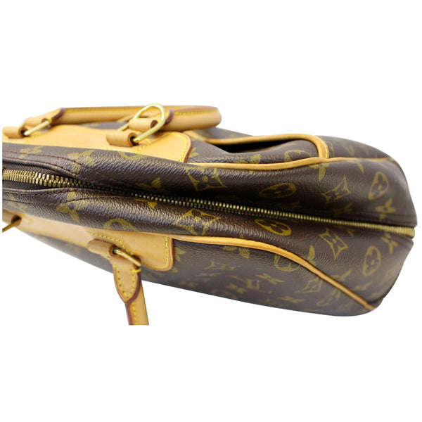 LOUIS VUITTON Deauville Monogram Canvas Boston Satchel Bag Brown-US