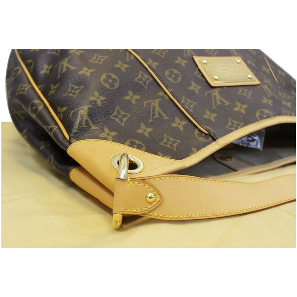 LOUIS VUITTON Galliera GM Monogram Canvas Shoulder Tote Bag Brown