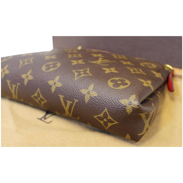 LOUIS VUITTON Pallas Monogram Canvas Clutch Crossbody Bag Brown-US