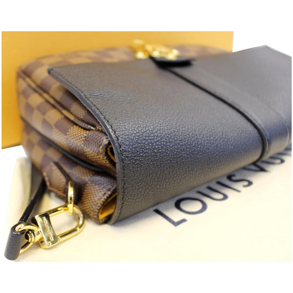 LOUIS VUITTON Clapton PM Damier Ebene Shoulder Bag Black-US