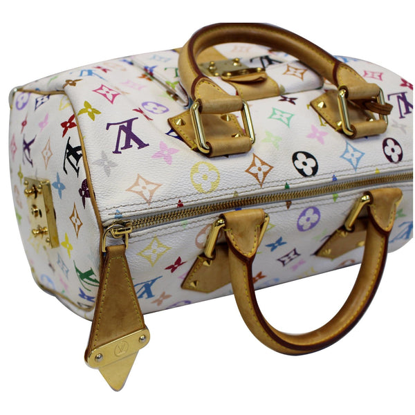 LOUIS VUITTON Speedy 30 Monogram Multicolor Satchel Bag