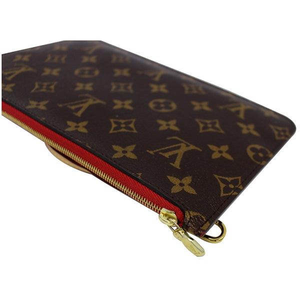 LOUIS VUITTON Pochette Wristlet Pouch Neverfull MM Monogram Canvas-US