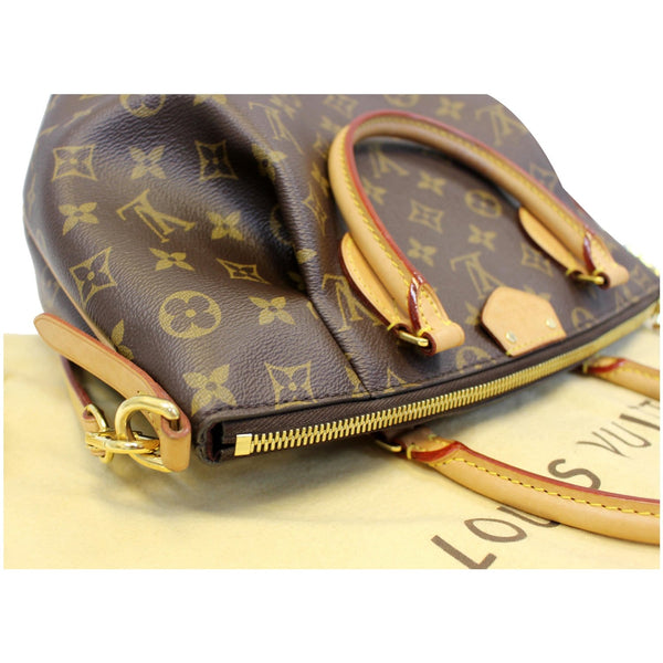 LOUIS VUITTON Turenne PM Monogram Canvas Shoulder Bag Brown