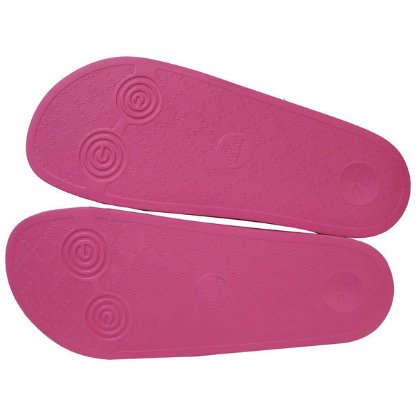 GUCCI Logo Rubber Slide Sandal Pink Size 11 522887