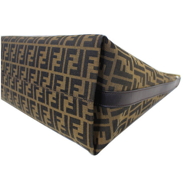 FENDI Zucca Canvas Large Hobo Bag Tobacco-US