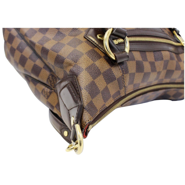 Louis Vuitton Damier Ebene Evora MM Bag Close View