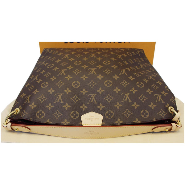 LOUIS VUITTON Graceful MM Monogram Canvas Shoulder Bag-US