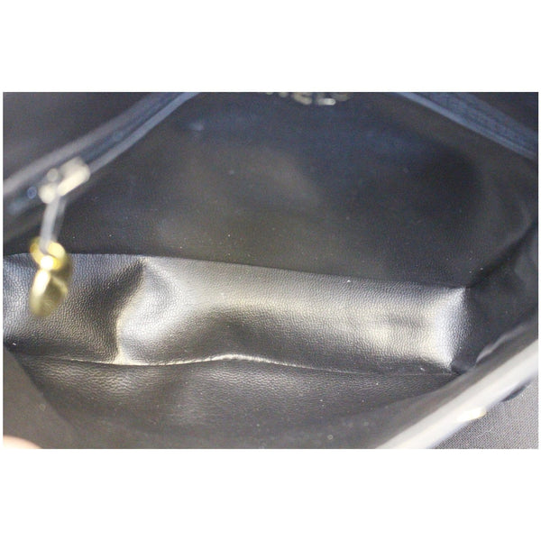 CHANEL VINTAGE Logo Plaque Bum Bag Black-US