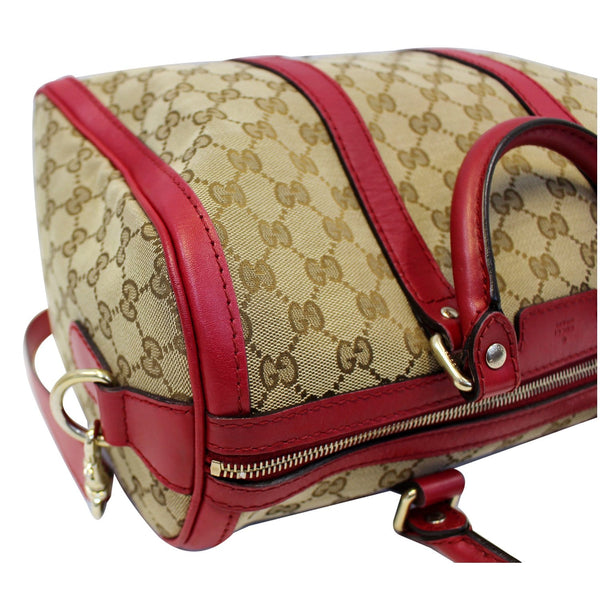 GUCCI GG Canvas Boston Shoulder Bag 247205-US