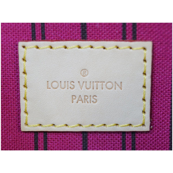 LOUIS VUITTON Pochette Wristlet Pouch Monogram Canvas Neverfull GM Brown