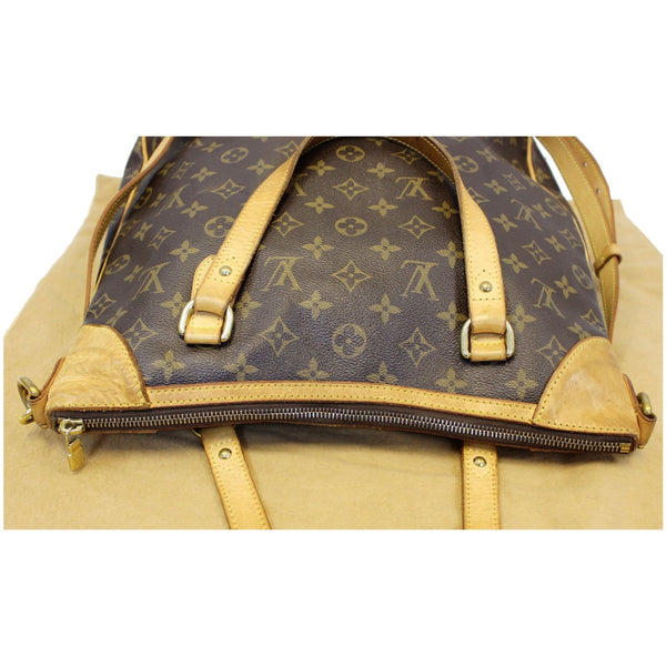 LOUIS VUITTON Odeon GM Monogram Canvas Shoulder Bag Brown