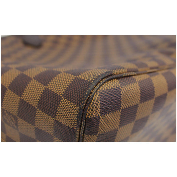 LOUIS VUITTON Neverfull GM Damier Ebene Tote Shoulder Bag Brown-USA