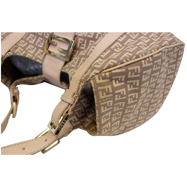Fendi Zucchino Canvas Bag For Women - side view