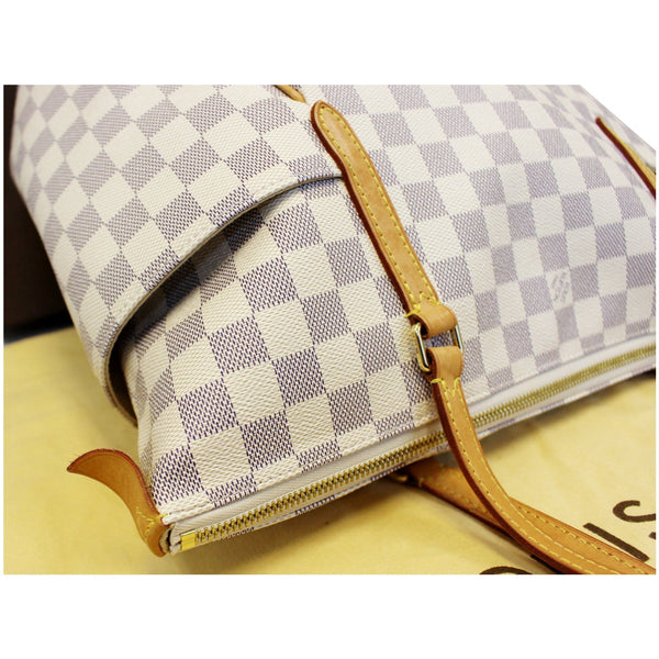 LOUIS VUITTON Totally MM Damier Azur Shoulder Handbag-US