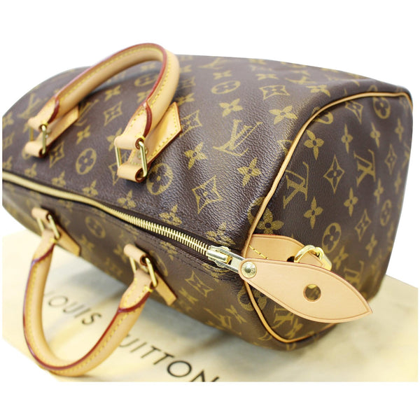 LOUIS VUITTON Speedy 30 Monogram Canvas Satchel Bag-US