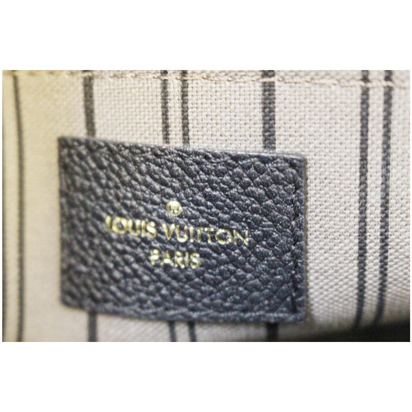 LOUIS VUITTON Montaigne GM Monogram Empreinte Noir Black Handbag