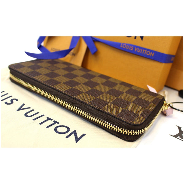 LOUIS VUITTON Clemence Damier Ebene Wallet-US