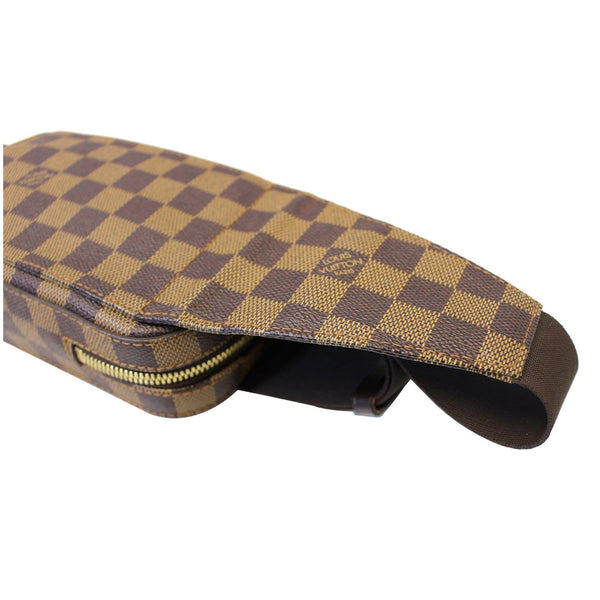 LOUIS VUITTON Damier Ebene Geronimos Brown Hip Bag-US