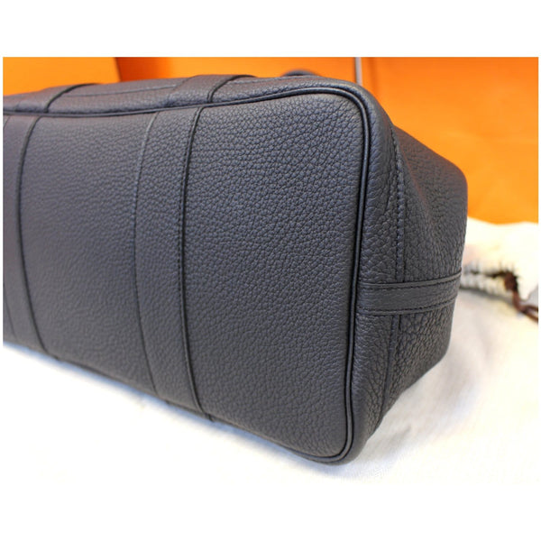 HERMES Garden Party 30 Black Leather Tote Bag-US