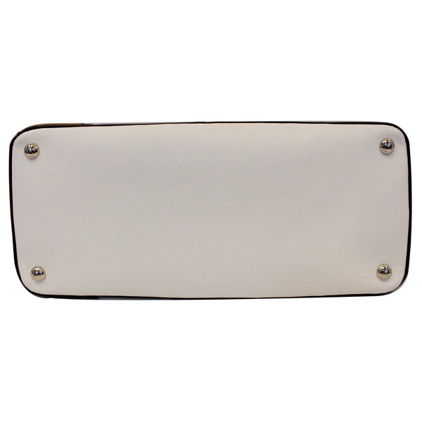 Prada Galleria Bag Leather Tote Bag - Full Bottom View