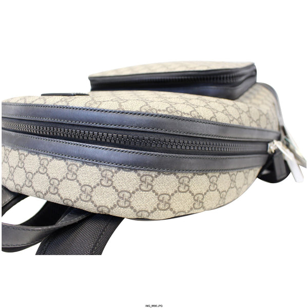 Gucci Backpack Bag GG Monogram Supreme - side view